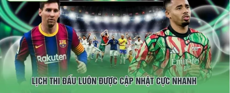 Đừng bỏ lỡ bất kỳ khoảnh khắc nào trên sân cỏ với lịch thi đấu bóng đá được cập nhật chuẩn xác, chi tiết, giúp bạn sắp xếp thời gian cổ vũ cho đội bóng yêu thích một cách hoàn hảo.